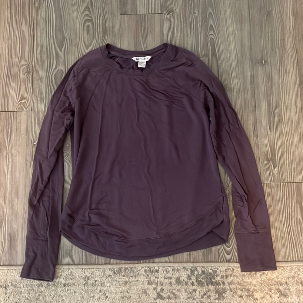 Athleta Dark Purple Sweater